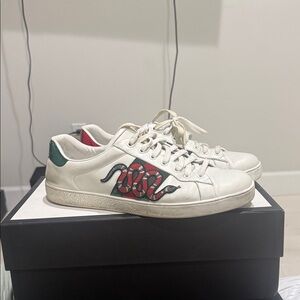 Gucci Sneakers with Snake logo